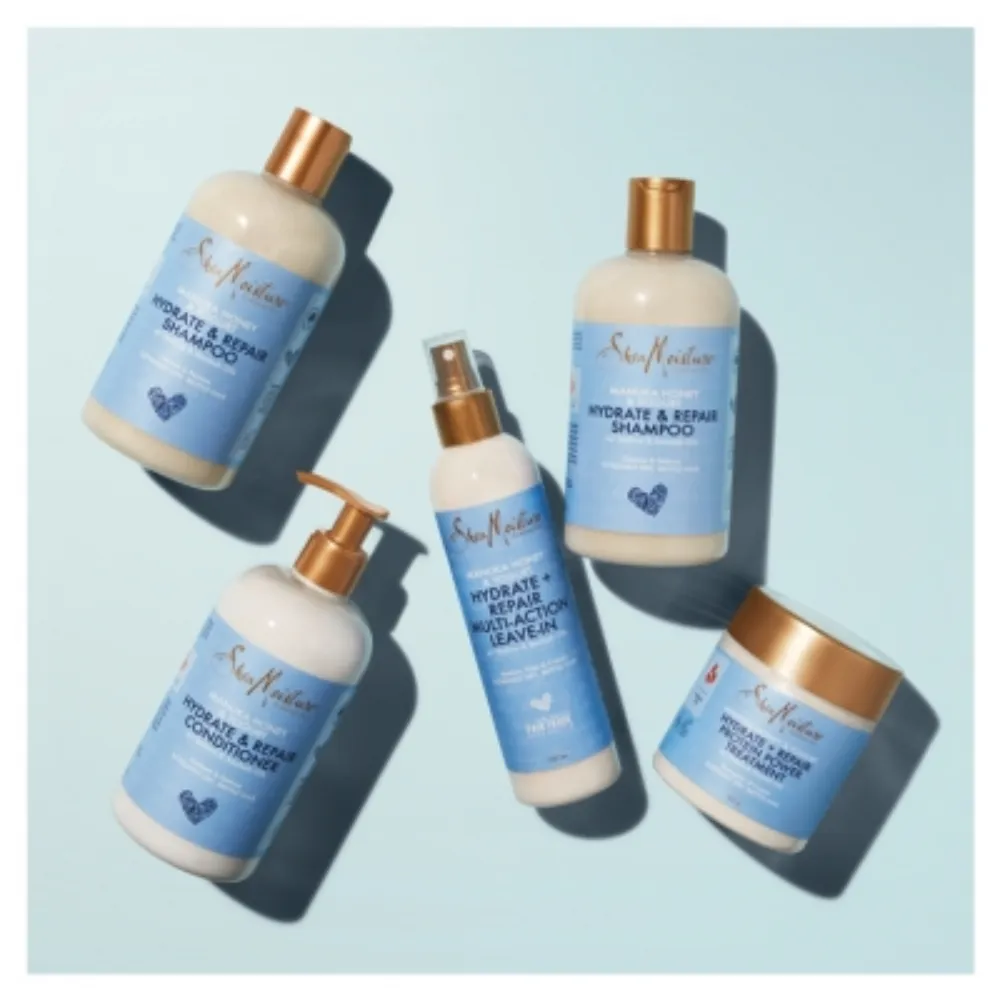 Shea Moisture Yogurt Hydrate and Manuka Honey + Repair Shampoo 384ml - 1